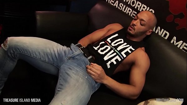 BBC muscle stud gets his rocks off