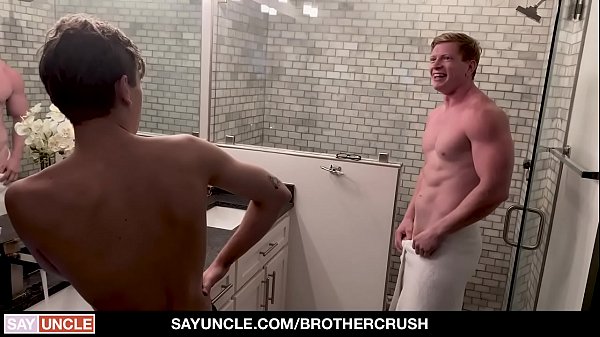 BrotherCrush –  Hunk Teen Boy Rides His Stepbros Big Cock