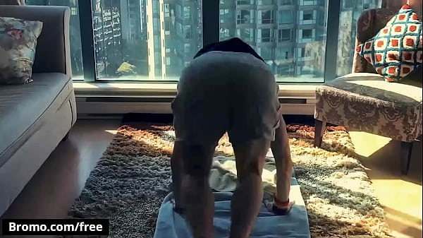 Horny Gay Coubles (Jacob Jones, Isaac, Jake, Joshua Storm) Keep Up Their Sex Workout Routine At Home – Bromo